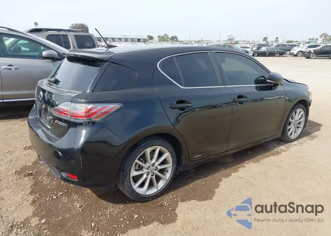 2011 Lexus Ct 200H Premium from USA, damaged, VIN JTHKD5BH5B2040657